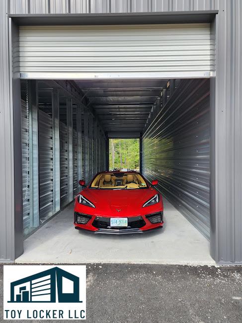 A Corvette in a Storage Unit